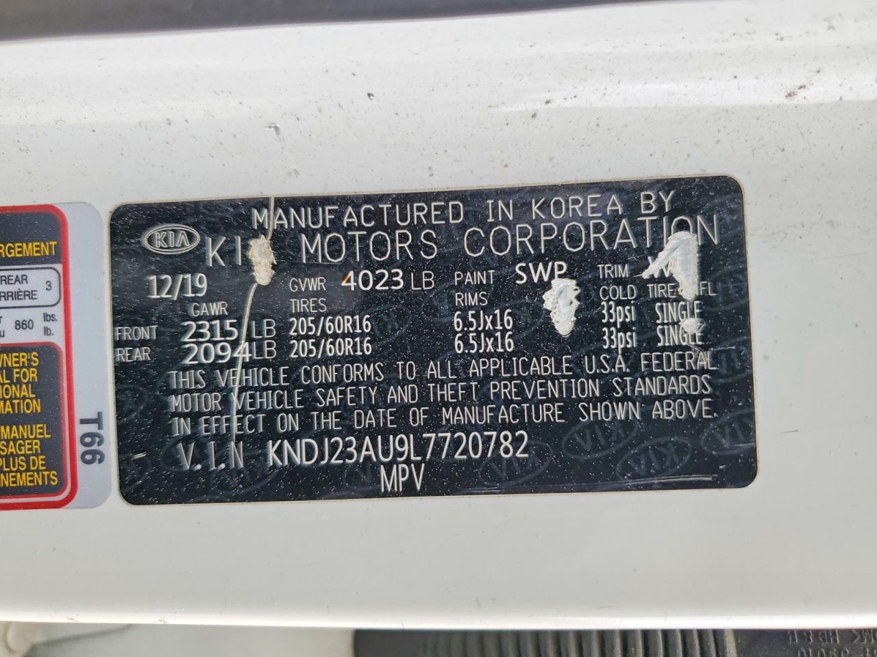 Kia Soul Lx