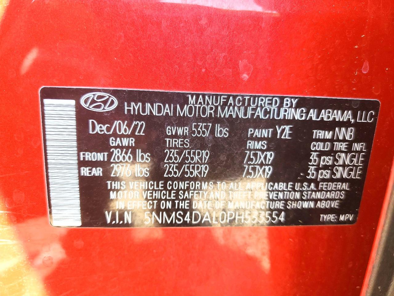 Hyundai SANTA FE Limited