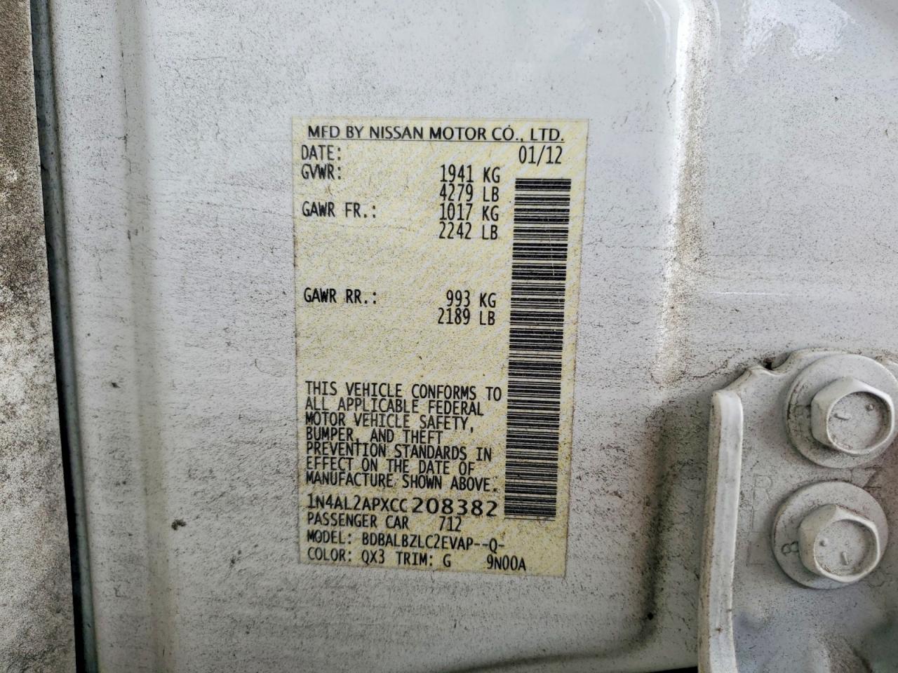 Nissan Altima 2.5