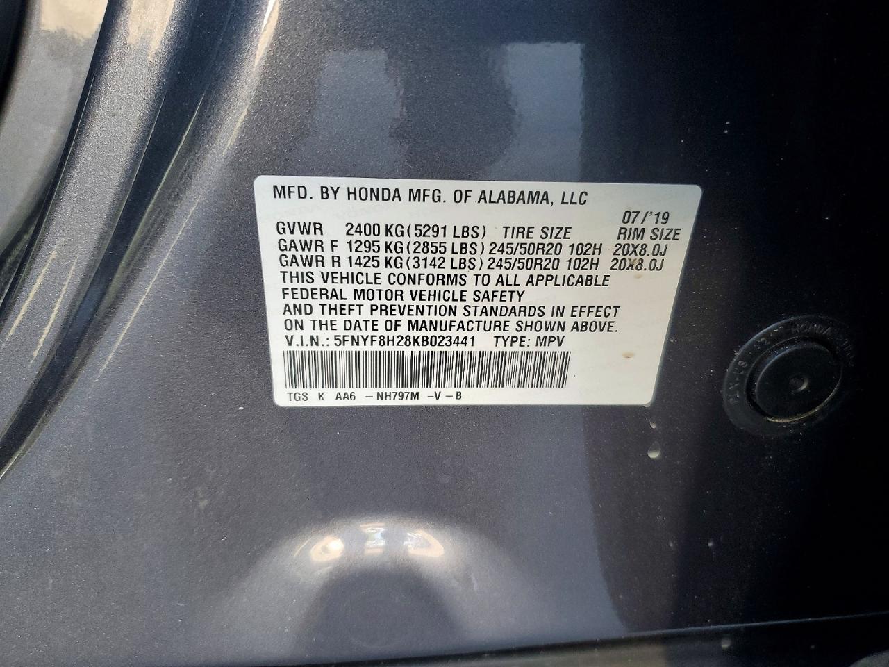 Honda Passport Sport
