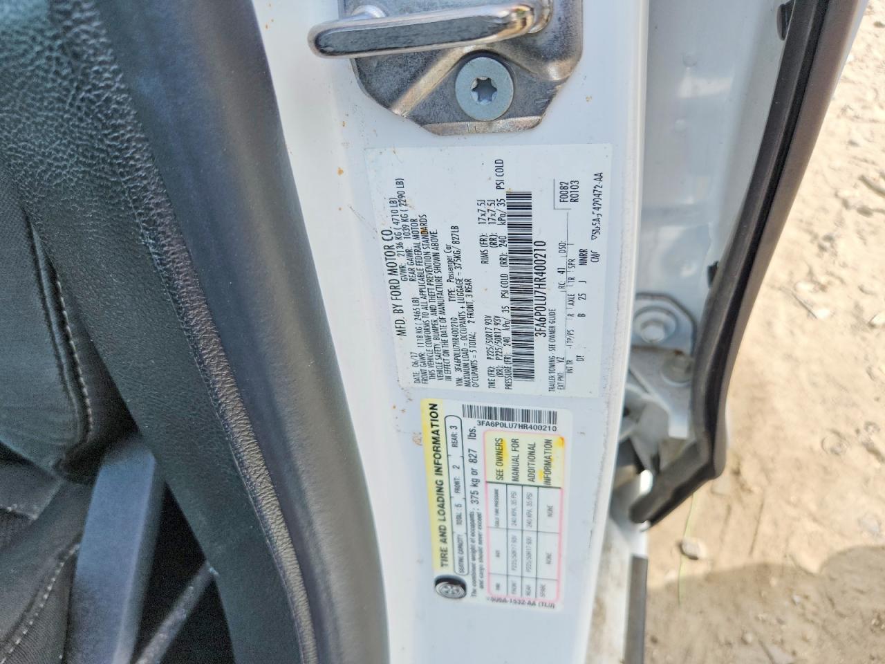 Ford Fusion Se Hybrid