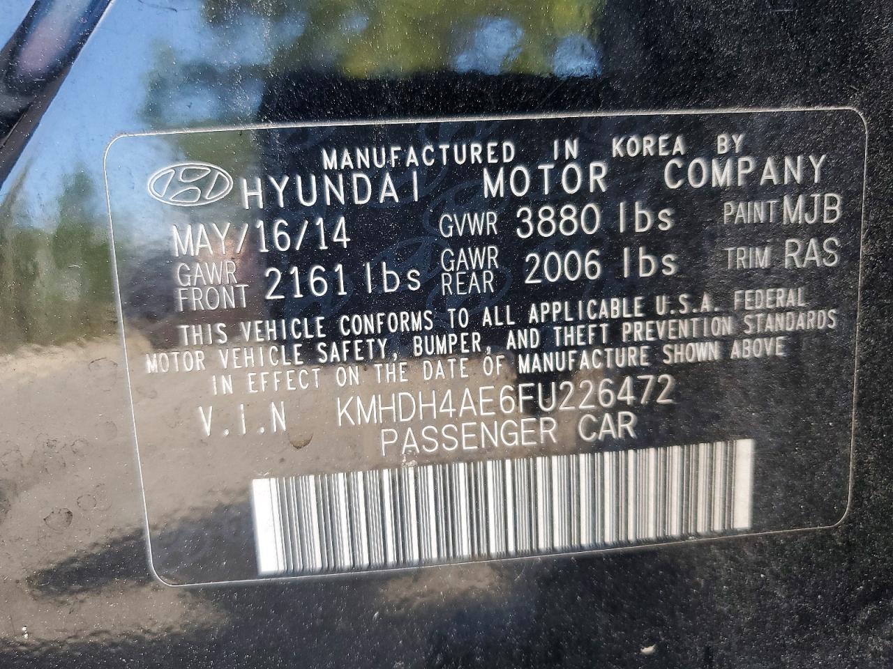 Hyundai ELANTRA Se