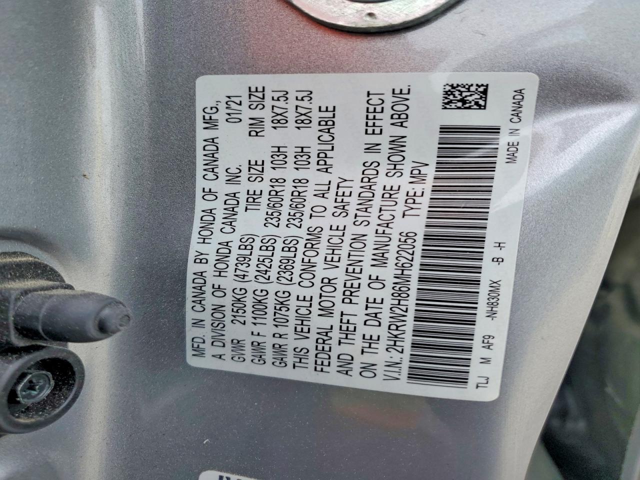 Honda Crv Exl