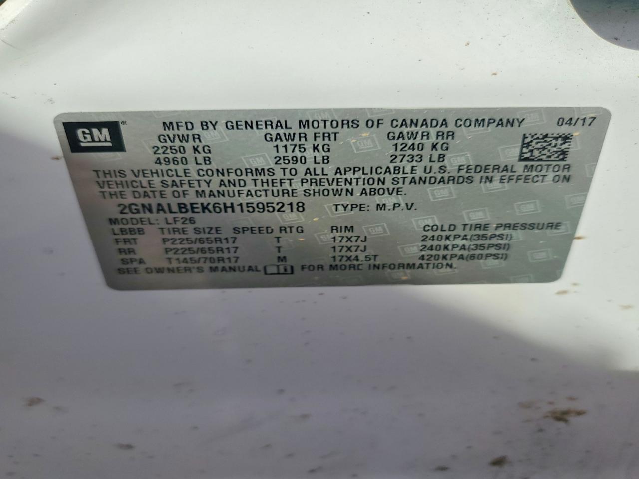 Chevrolet Equinox Ls