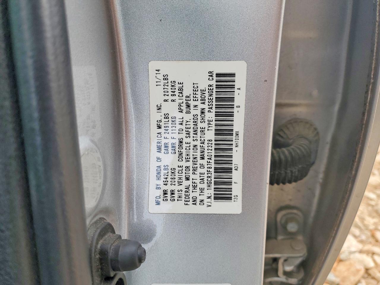 Honda Accord Exl