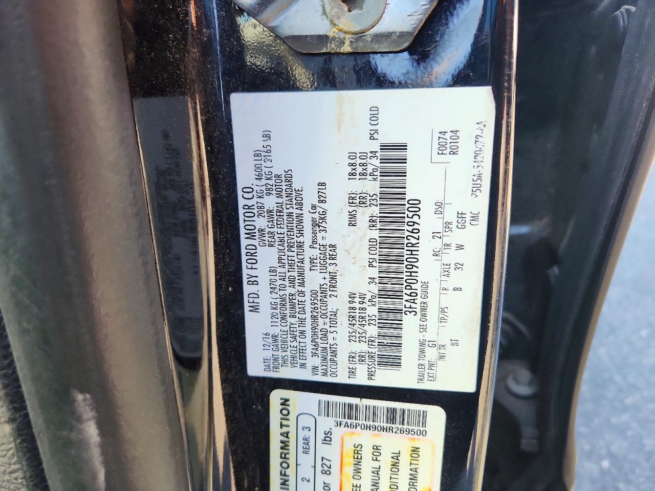 Ford Fusion Se