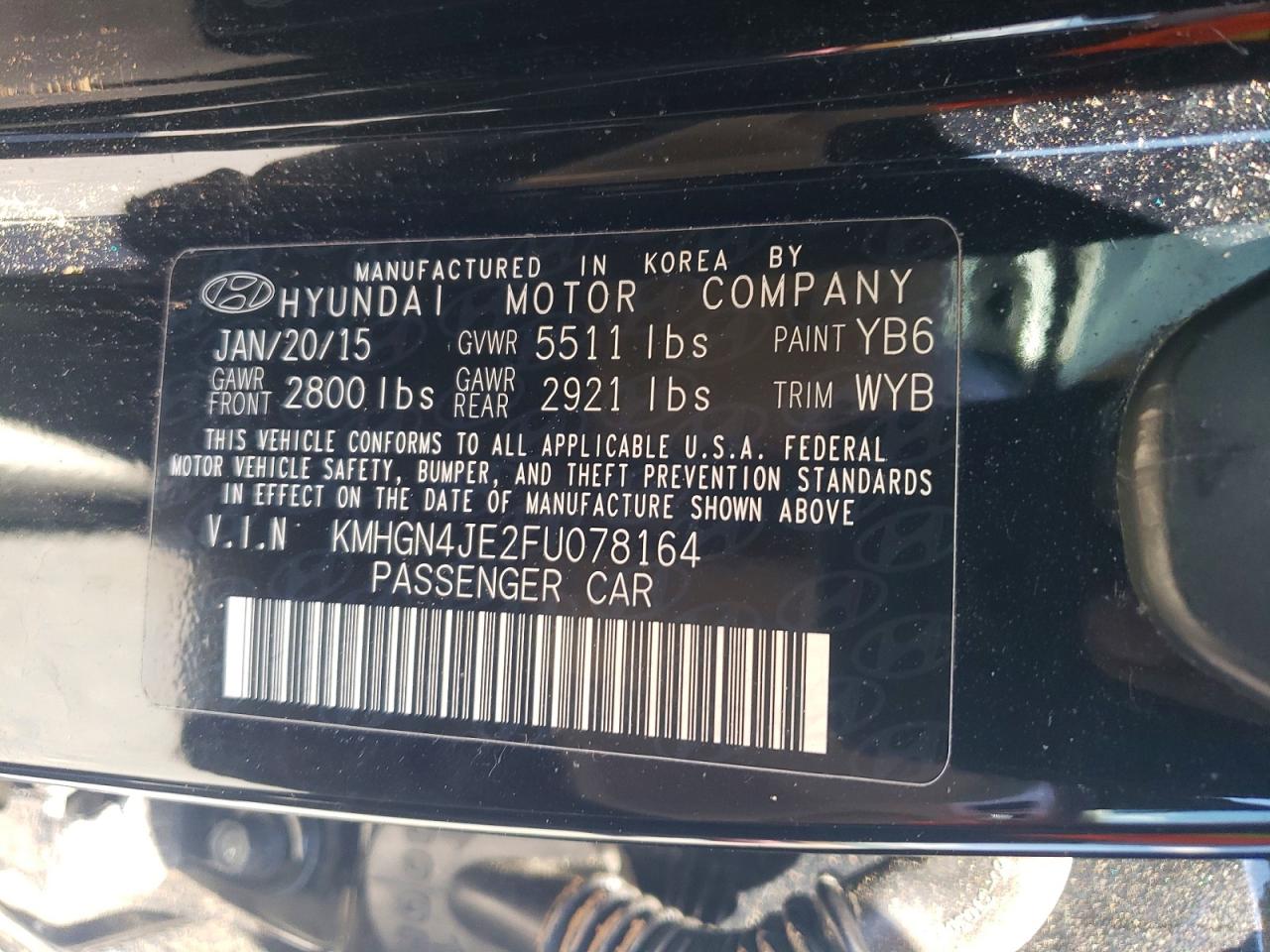 Hyundai Genesis 3.8l