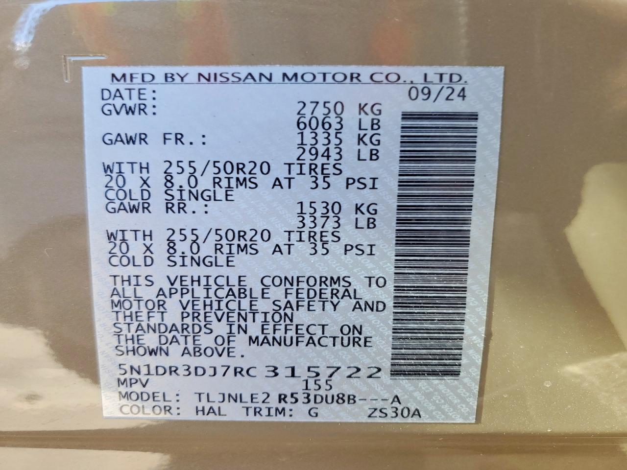 Nissan Pathfinder Platinum