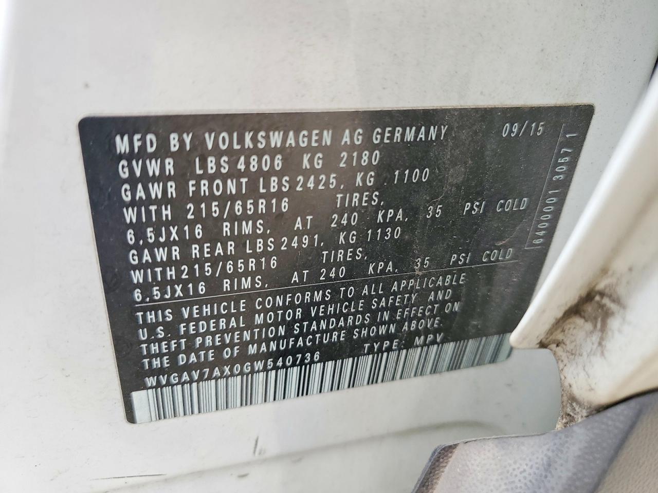 Volkswagen Tiguan S