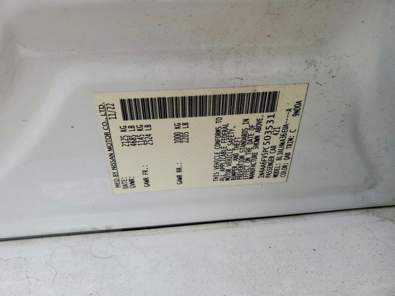 Nissan Maxima Platinum