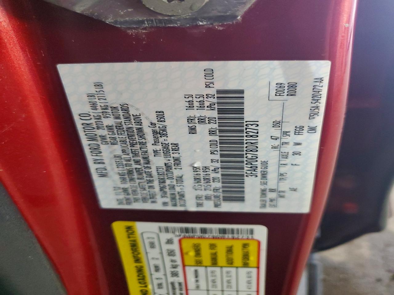 Ford Fusion S
