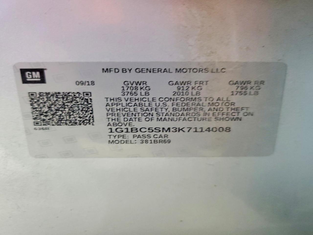 Chevrolet Cruze Ls