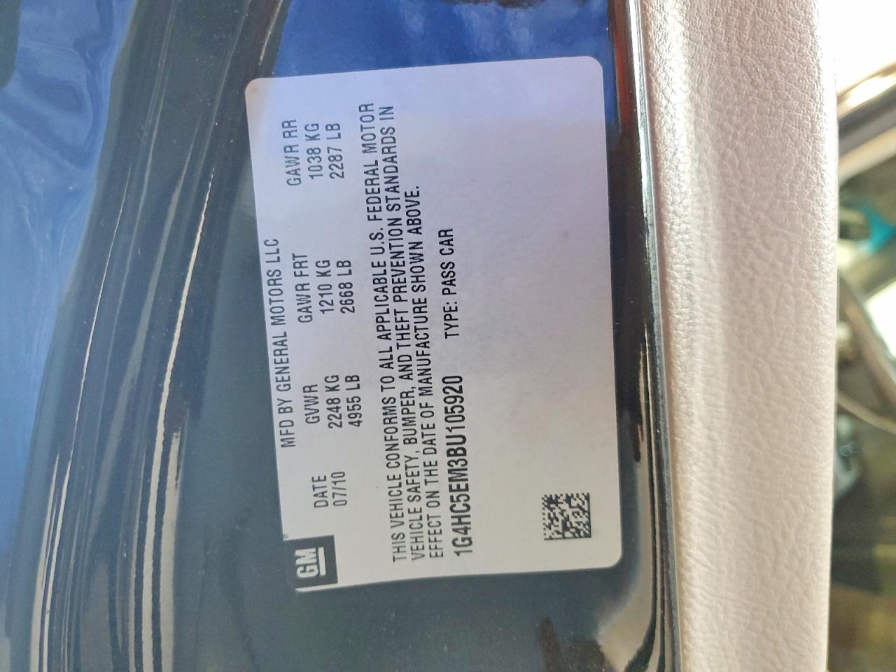 Buick Lucerne Cxl