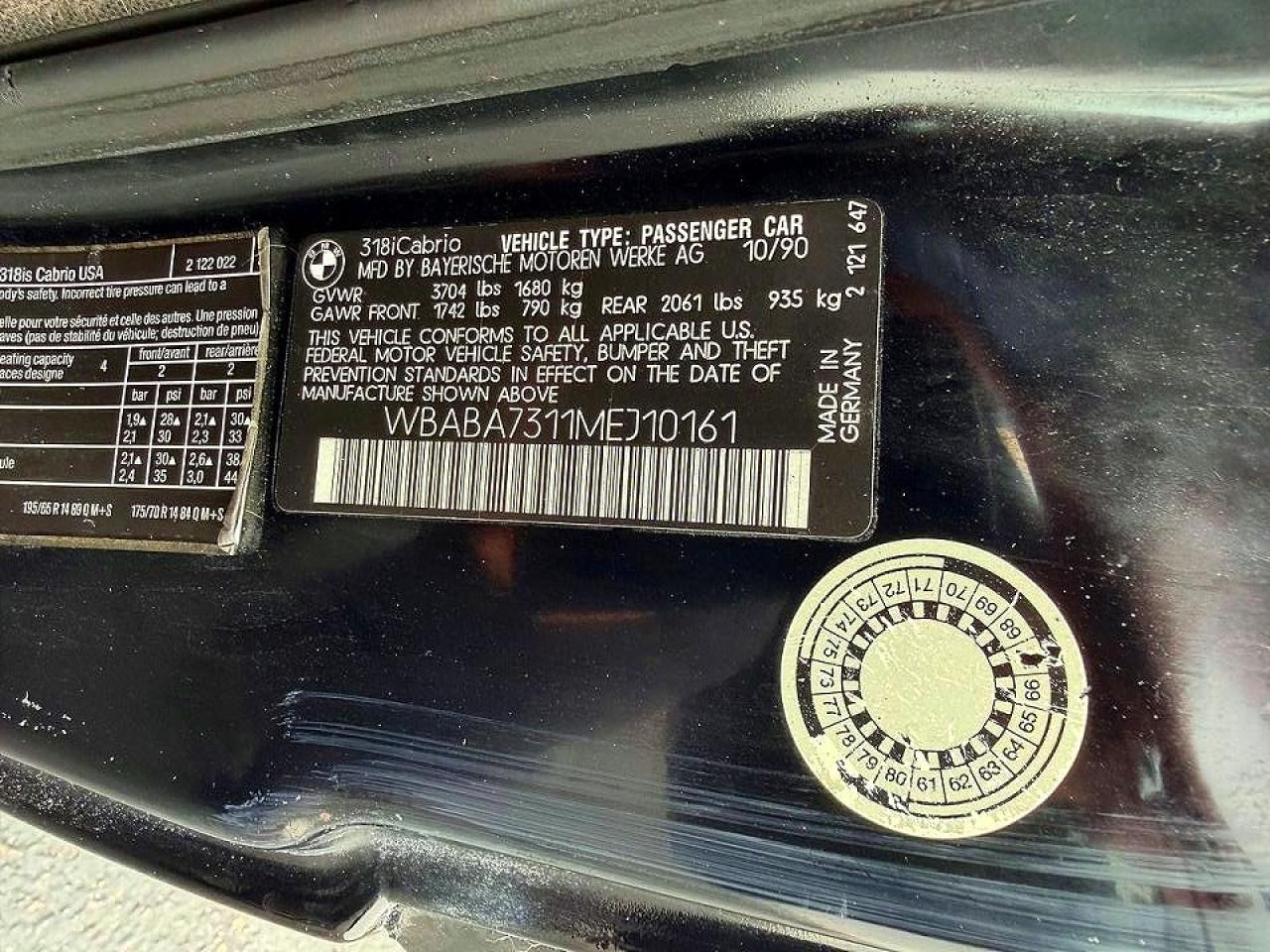 BMW 3 Series I