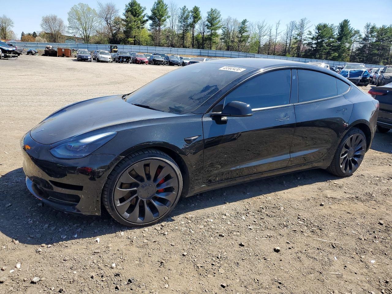 Salvage Tesla Model 3 Image