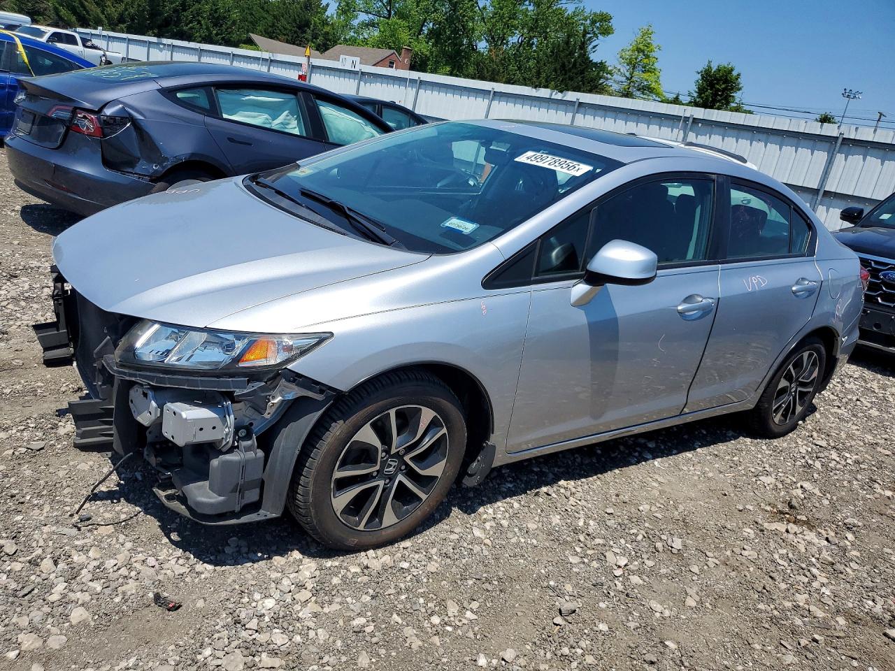 Salvage Honda Civic Image