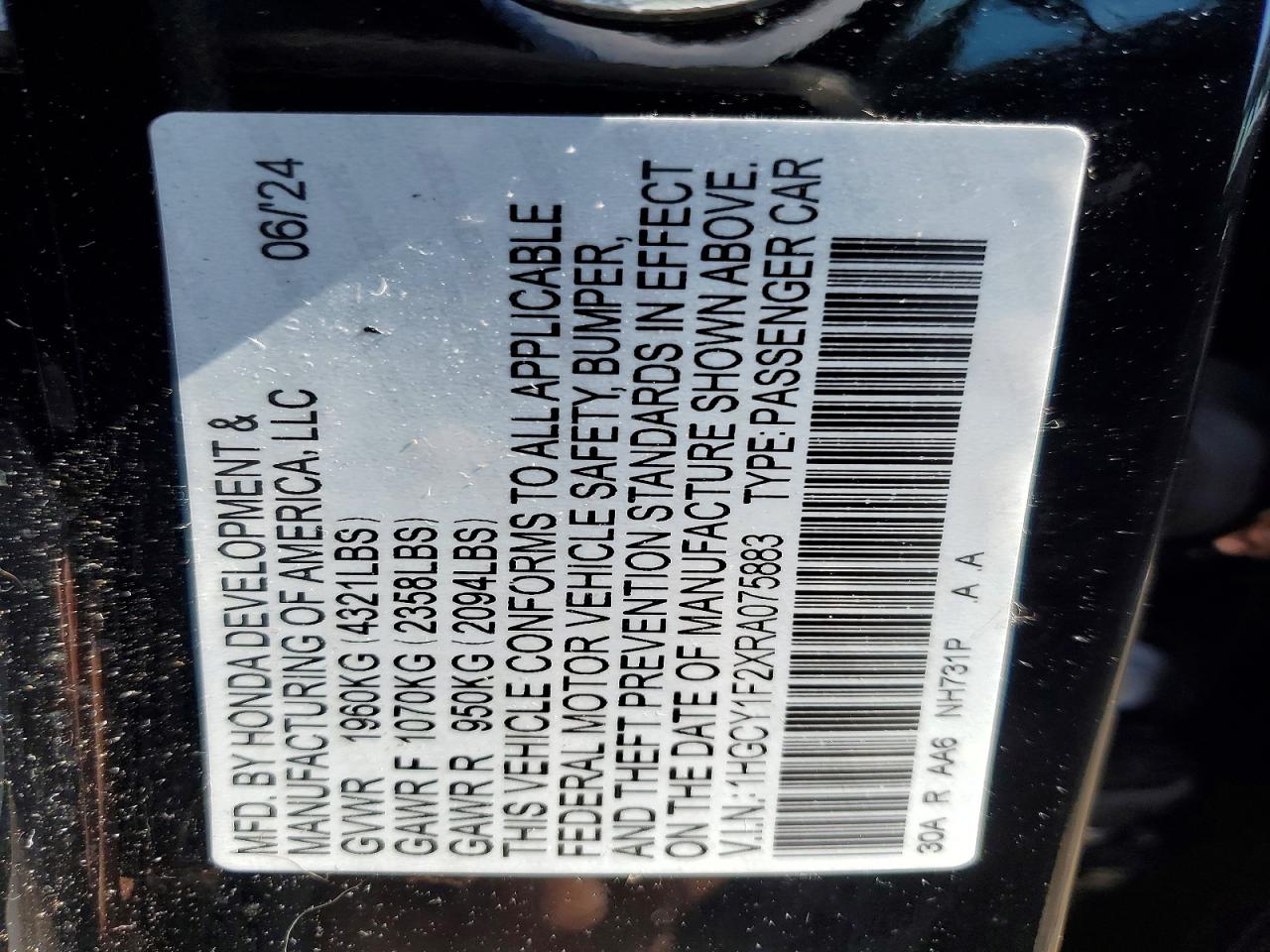 Honda Accord Lx