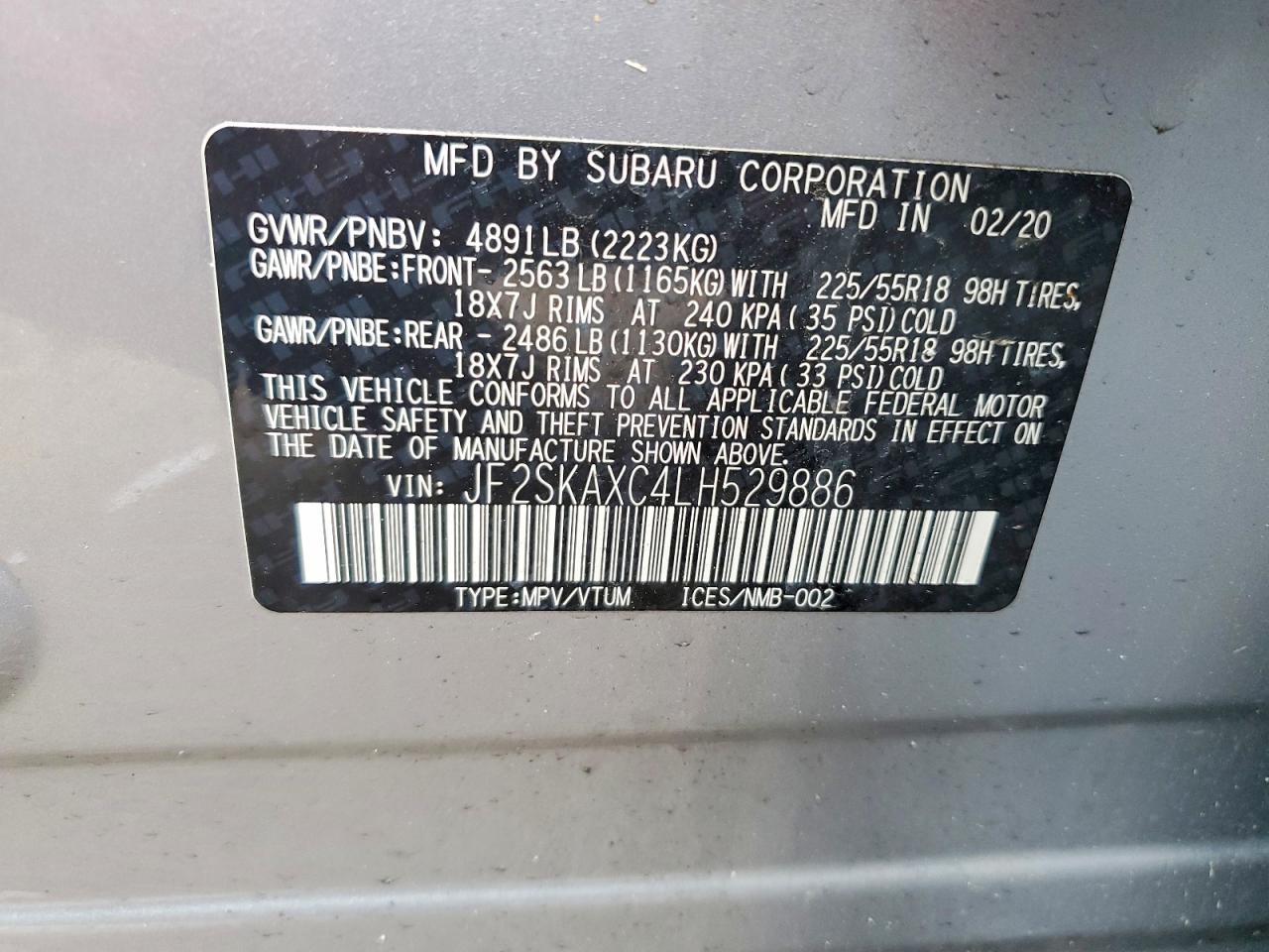 Subaru Forester Touring