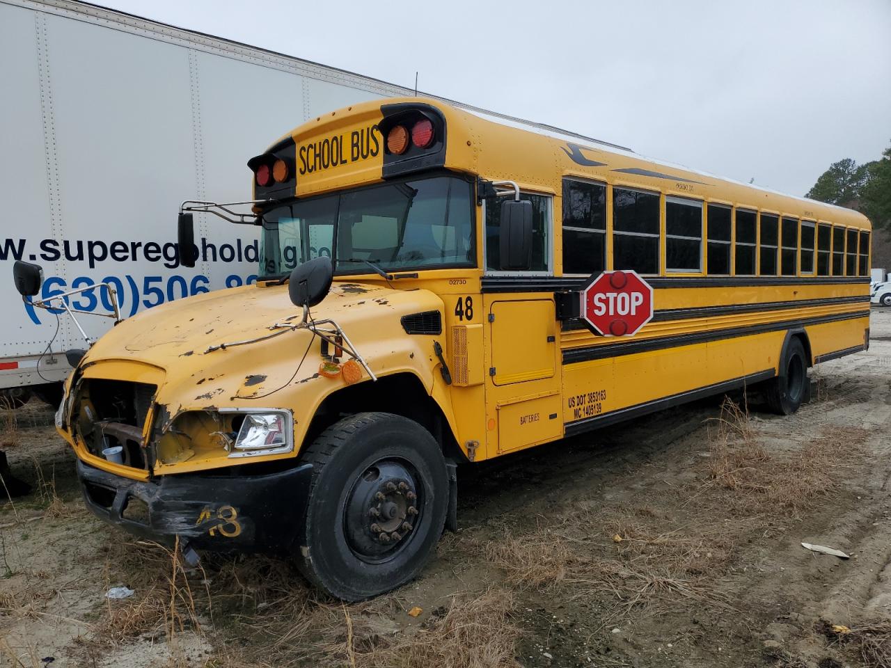 Blue Bird School Bus Transit Bus