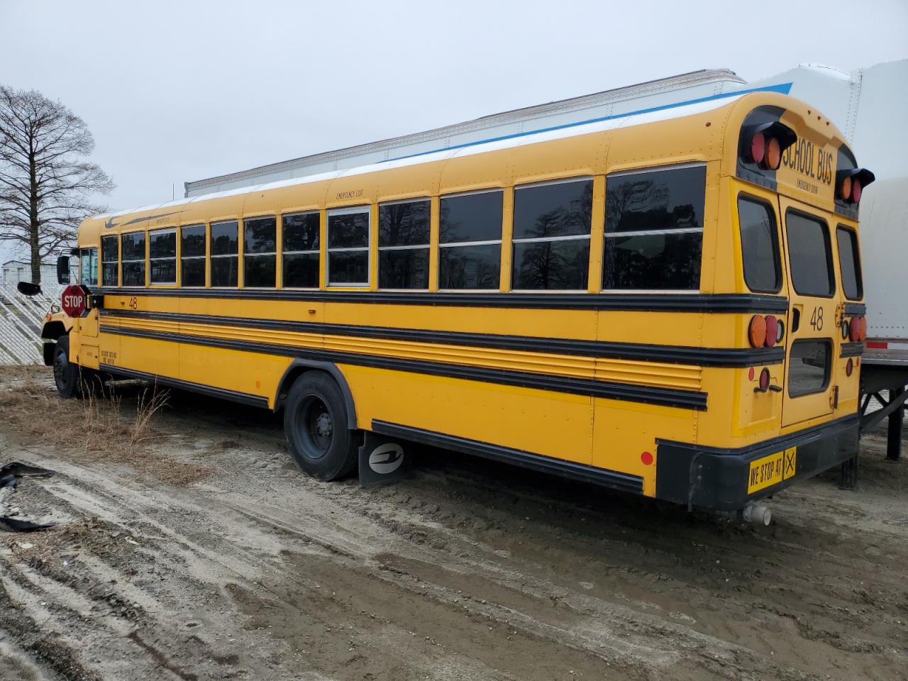 Blue Bird School Bus Transit Bus