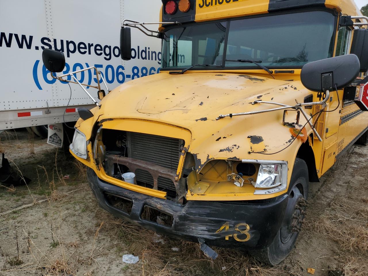 Blue Bird School Bus Transit Bus