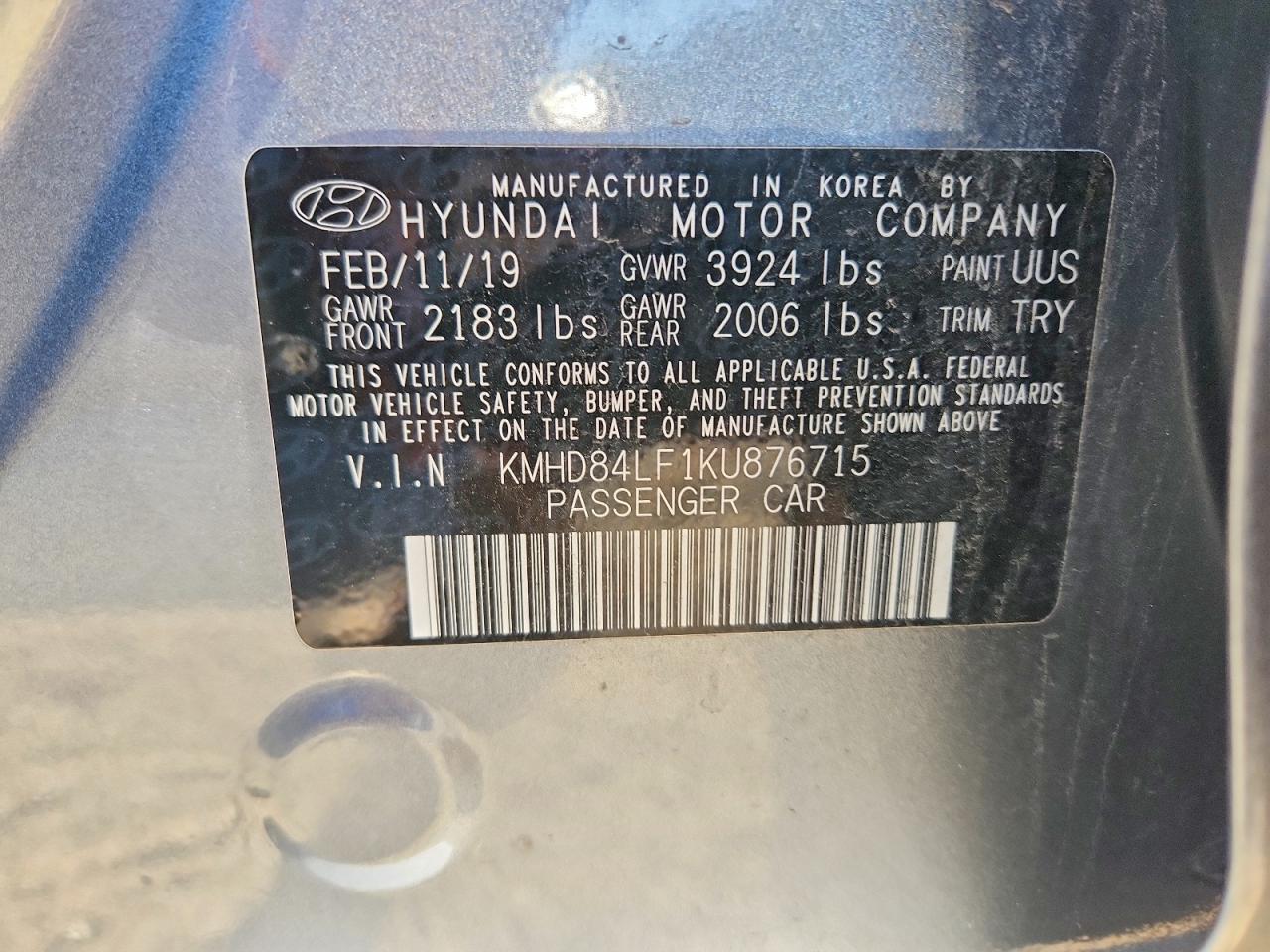 Hyundai ELANTRA Se