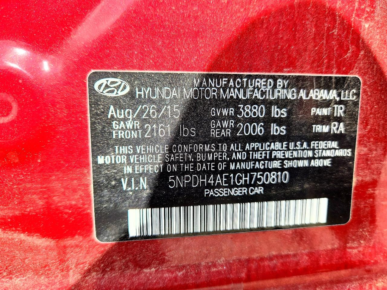 Hyundai ELANTRA Se