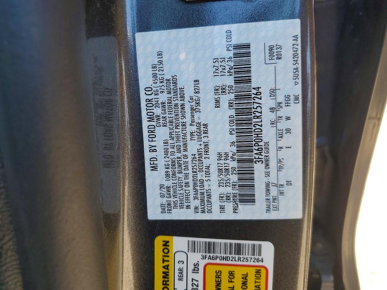 Ford Fusion Se
