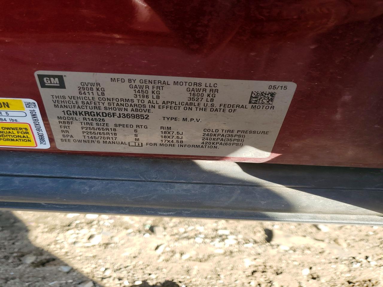 Chevrolet Traverse Lt