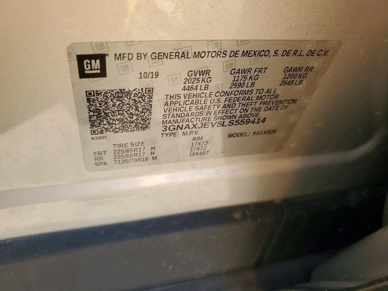 Chevrolet Equinox Lt
