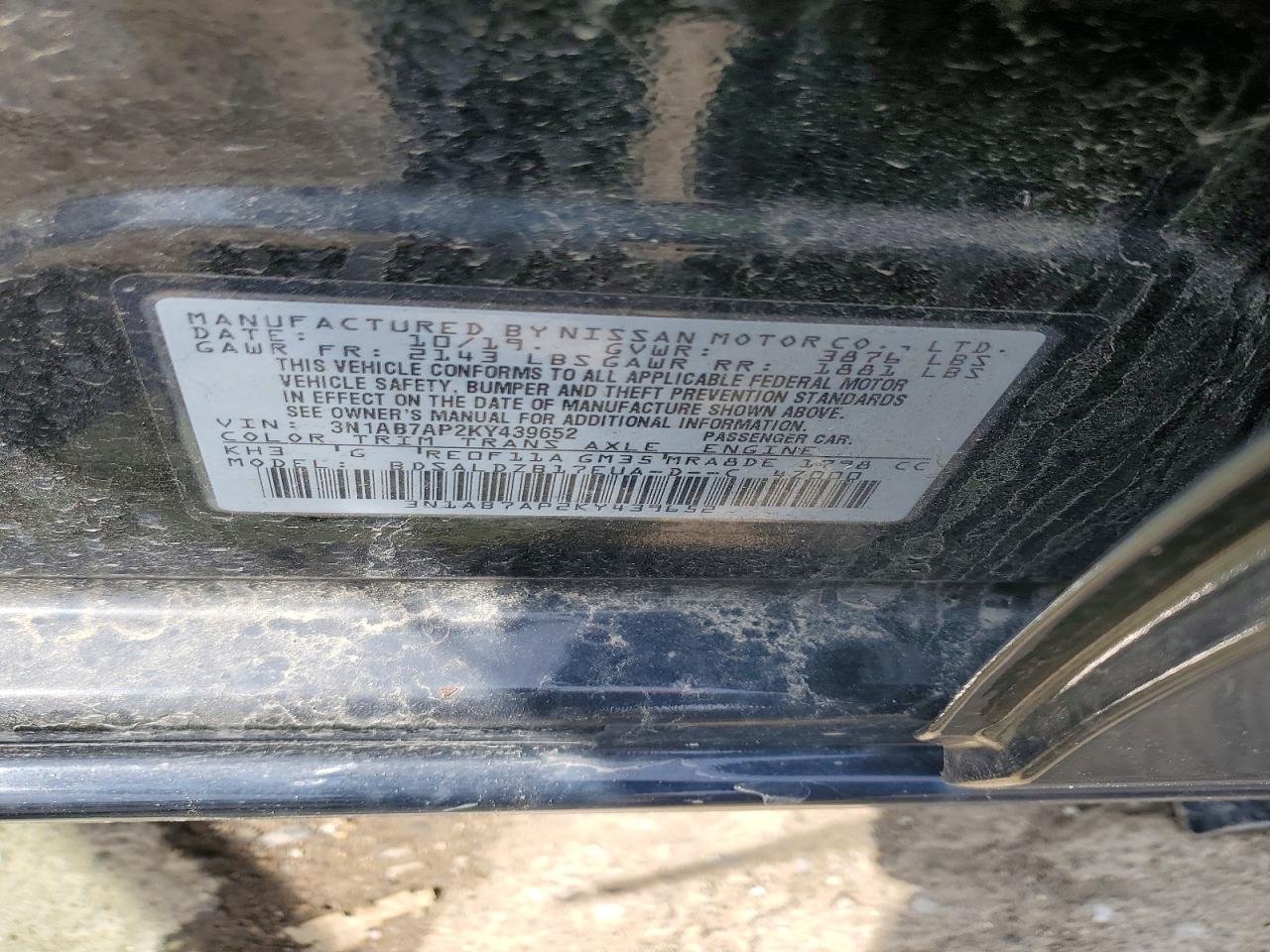 Nissan Sentra Sv