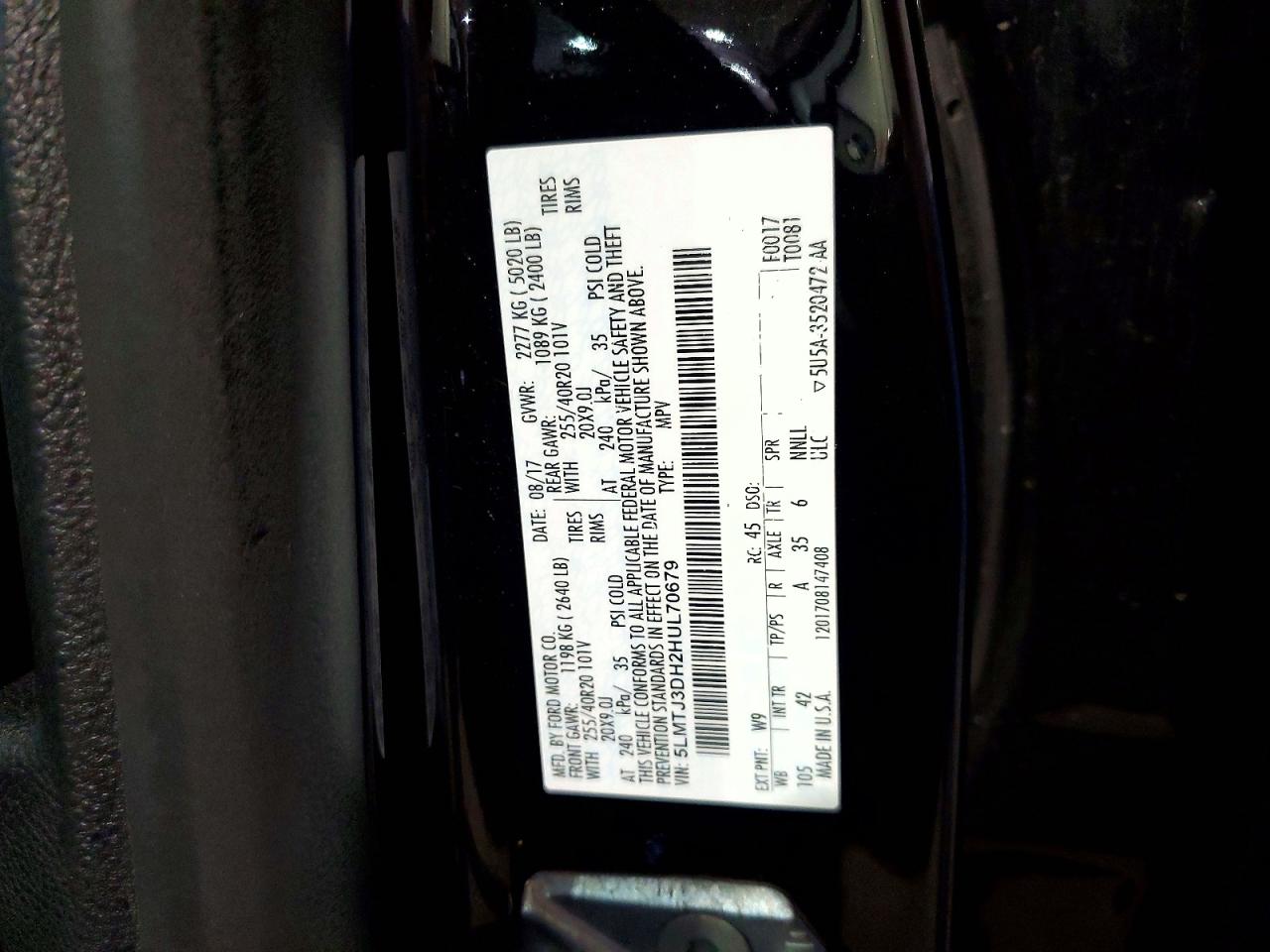 Lincoln MKC Reserve