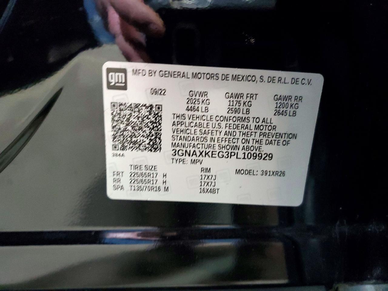 Chevrolet Equinox Lt
