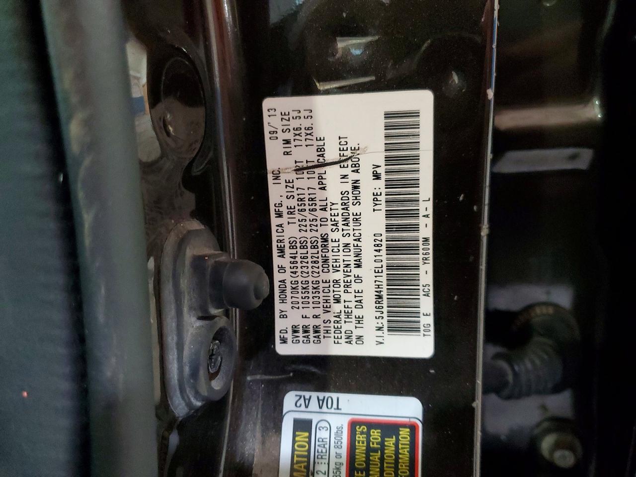 Honda Crv Exl