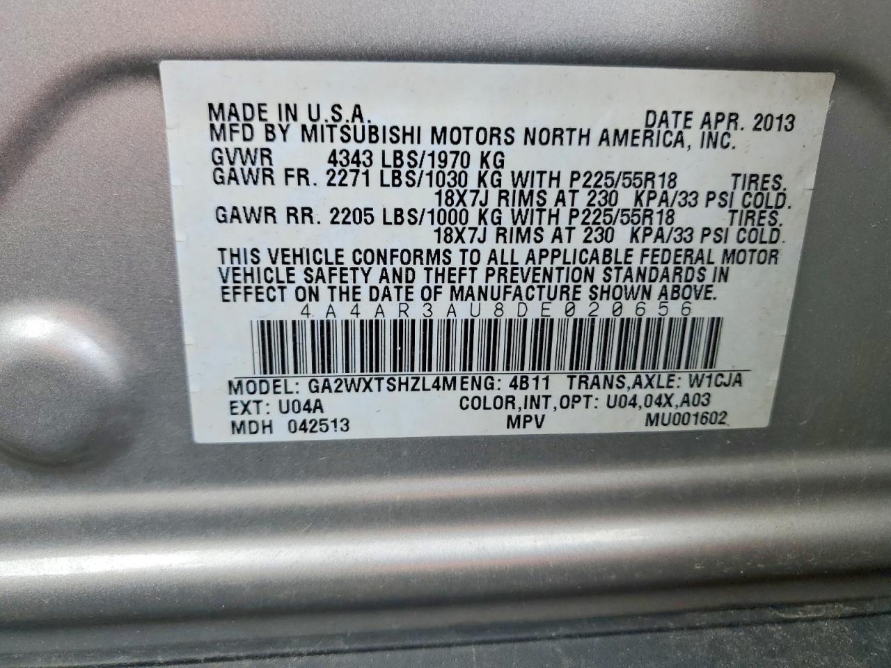 Mitsubishi Outlander Es