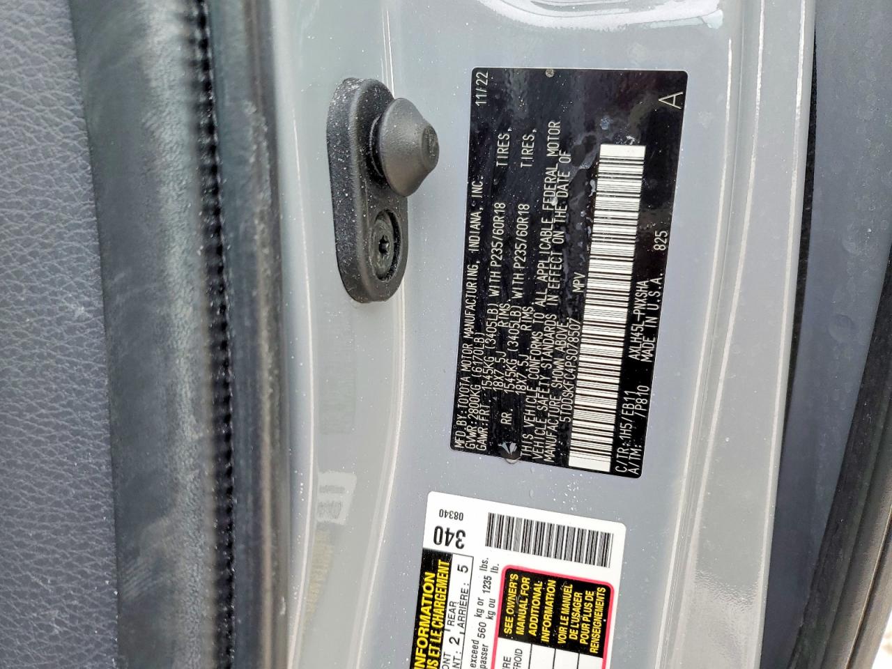 Toyota Sienna Xse