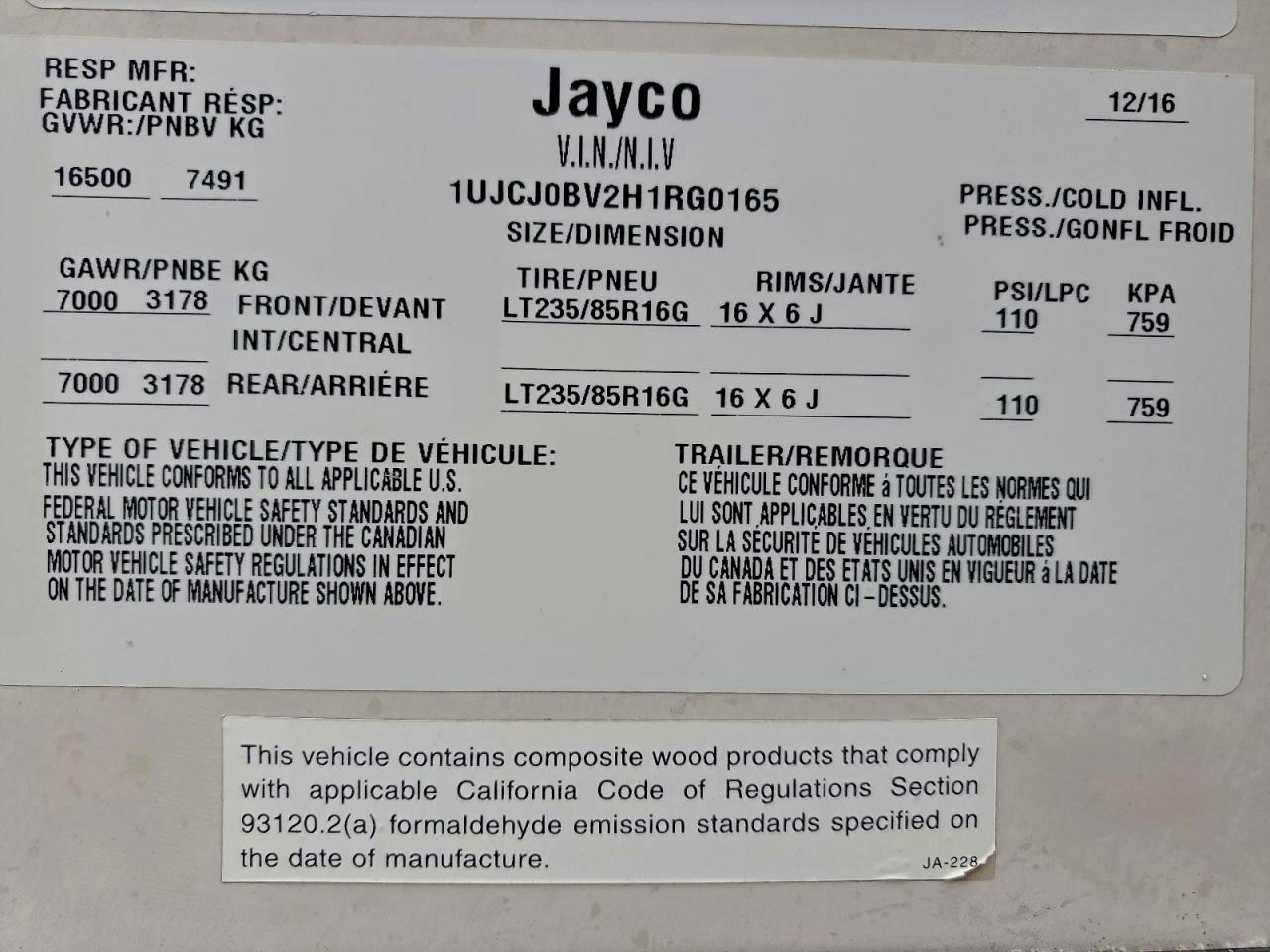 Jayco Trailer