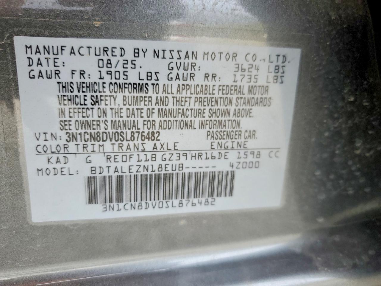 Nissan Versa S