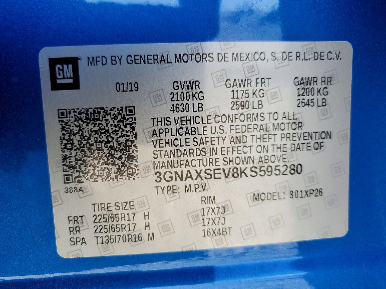 Chevrolet Equinox Ls