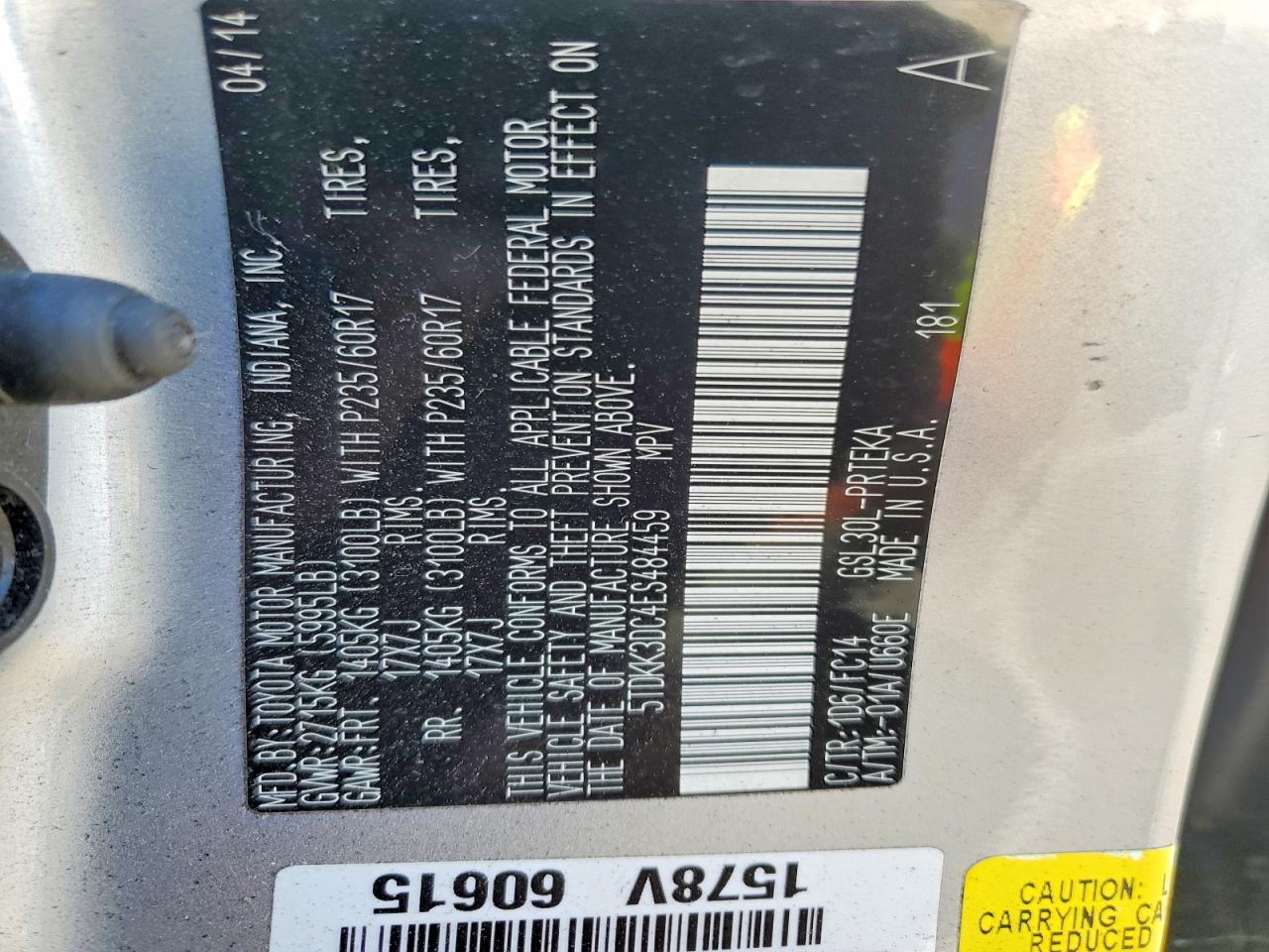 Toyota Sienna Le