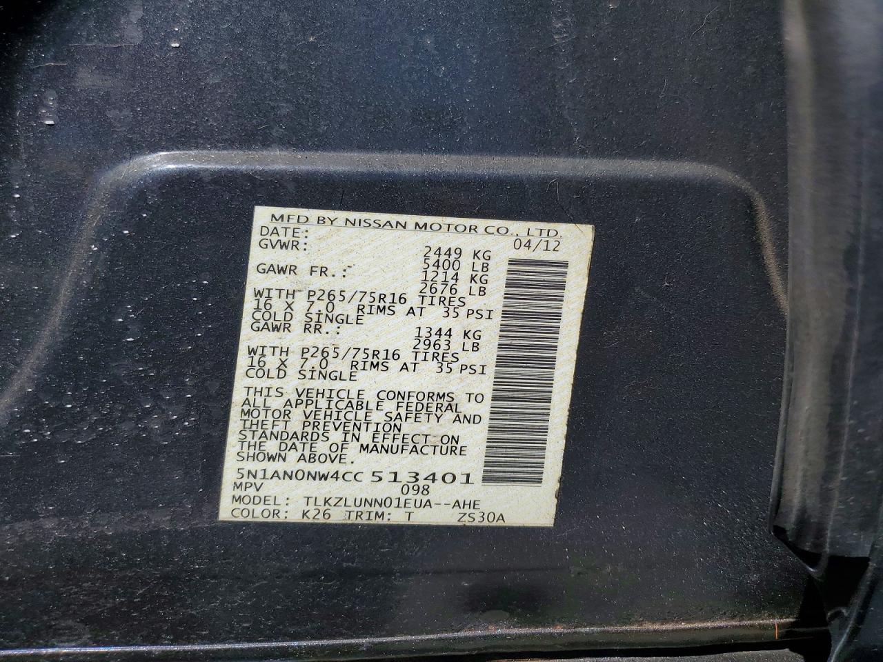 Nissan Xterra X
