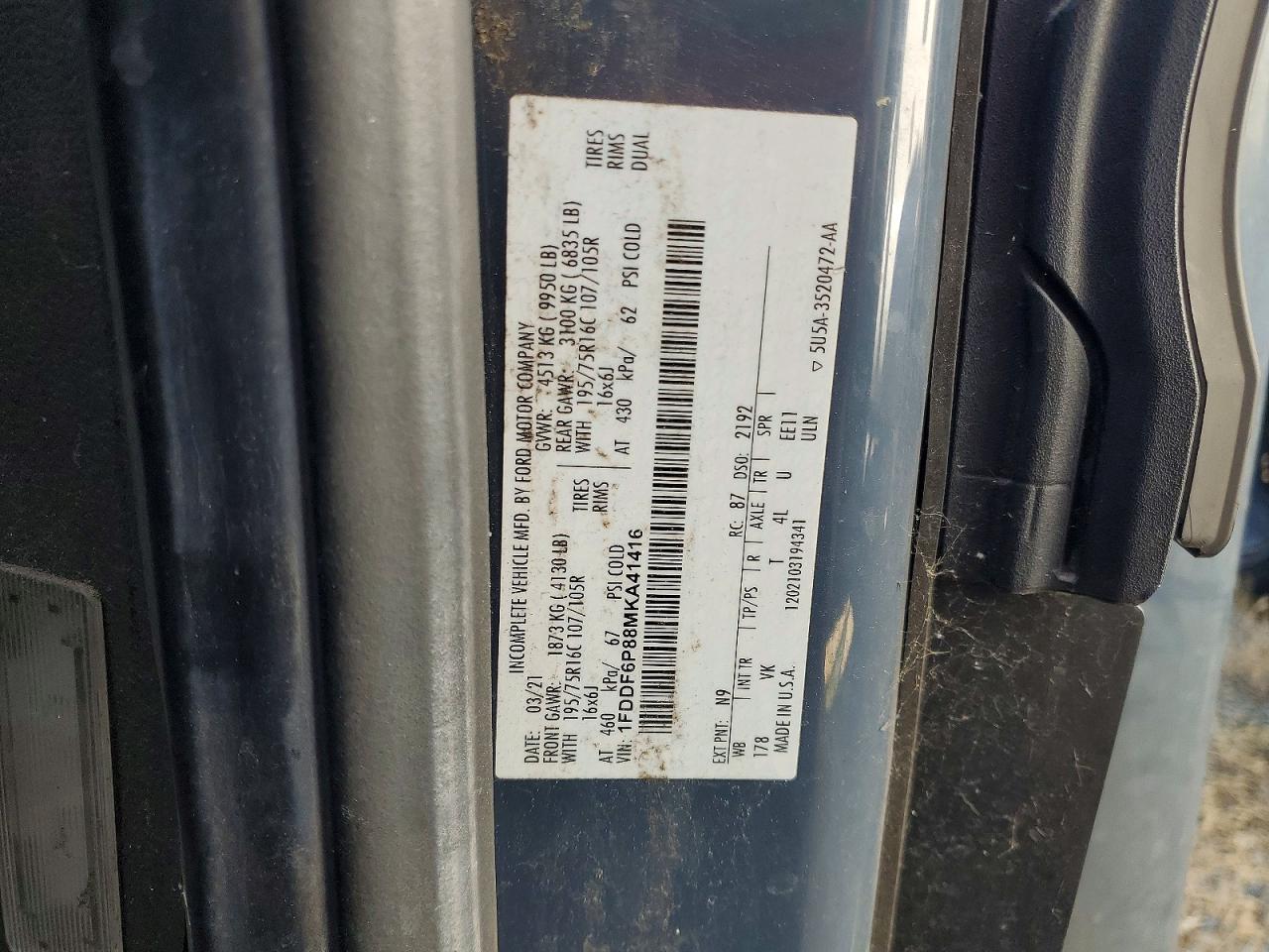 Ford Transit T-350 Hd