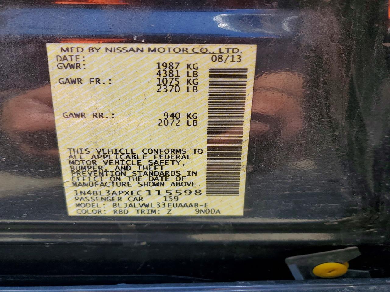 Nissan Altima 3.5 S
