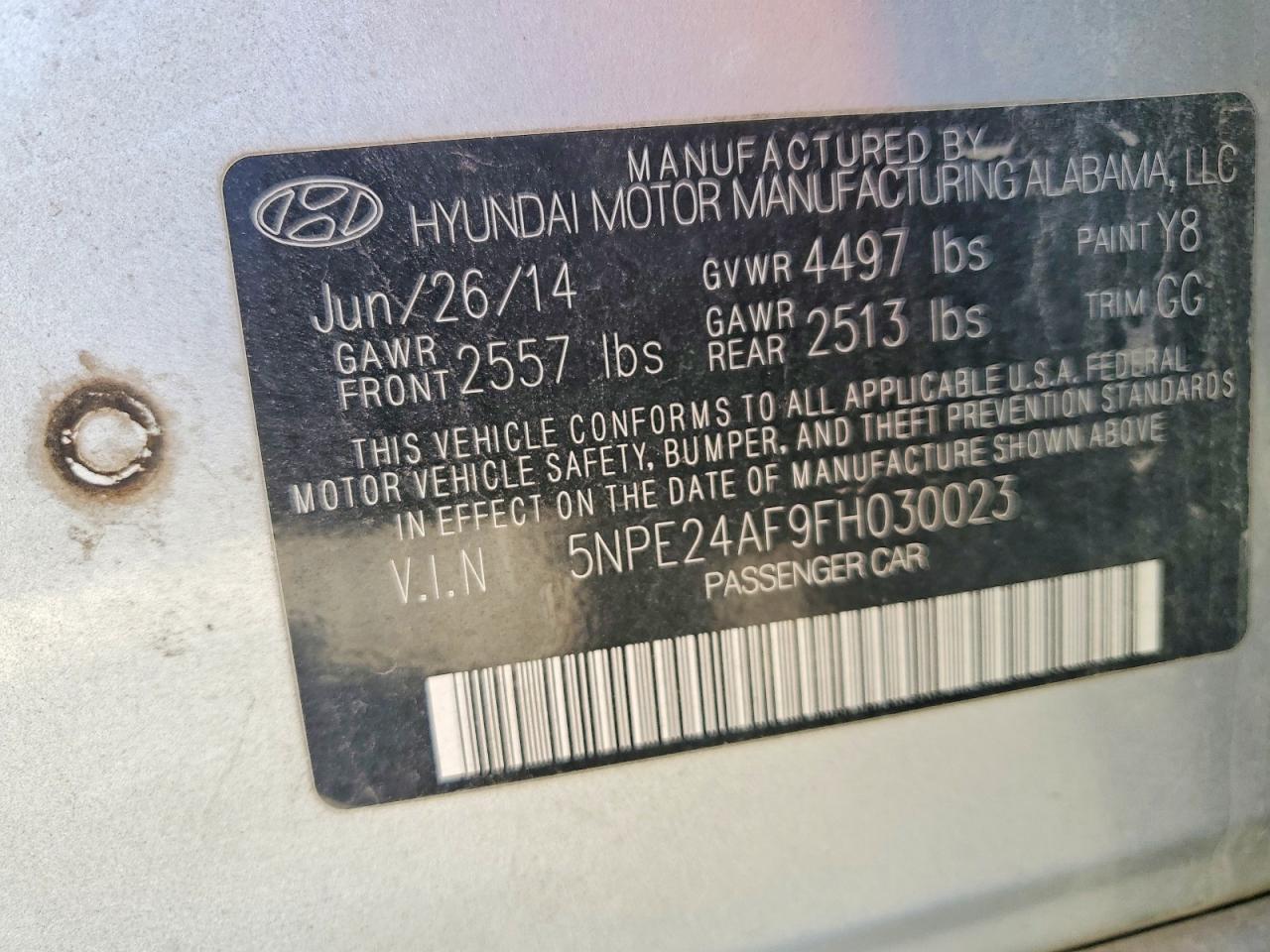 Hyundai SONATA Se
