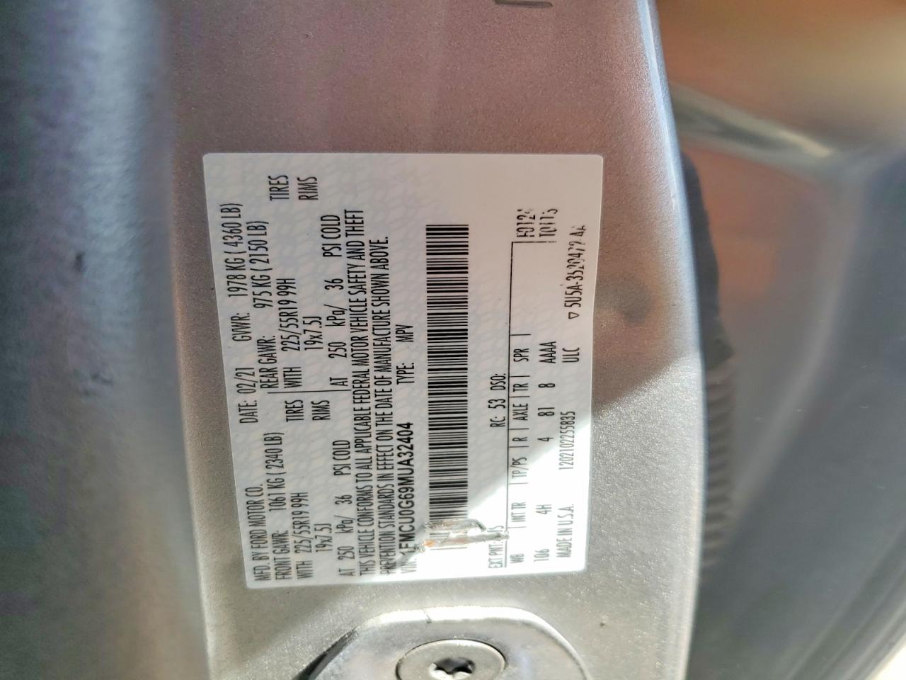 Ford Escape Se
