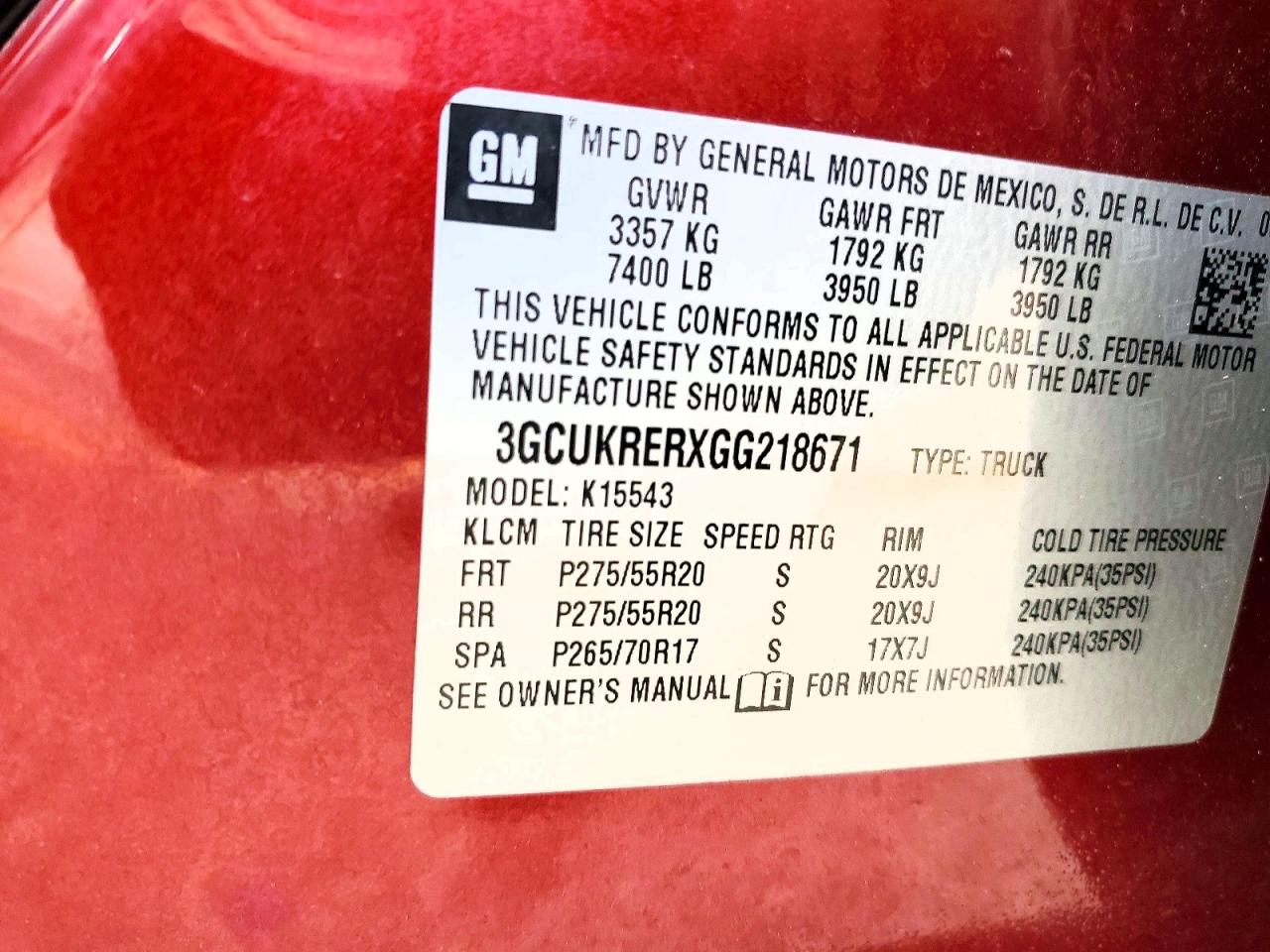 Chevrolet Silverado K1500 Lt