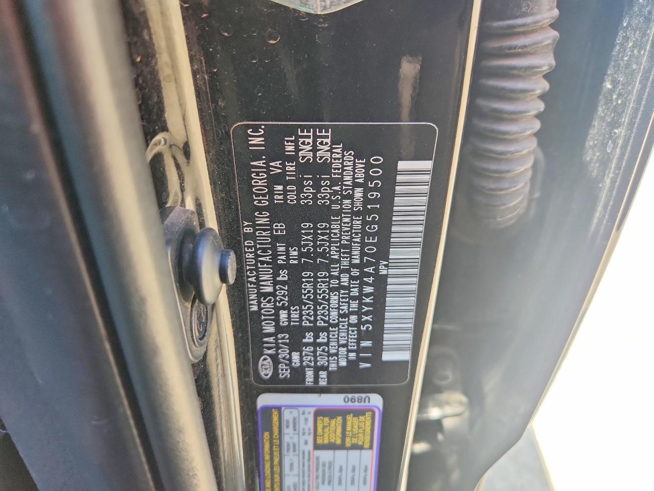 Kia Sorento Sx Limited