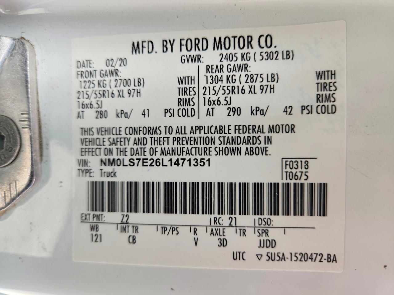 Ford Transit Xl