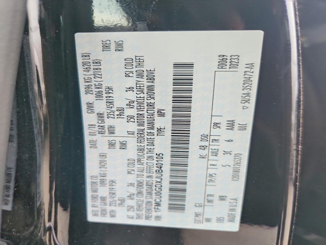 Ford Escape Se