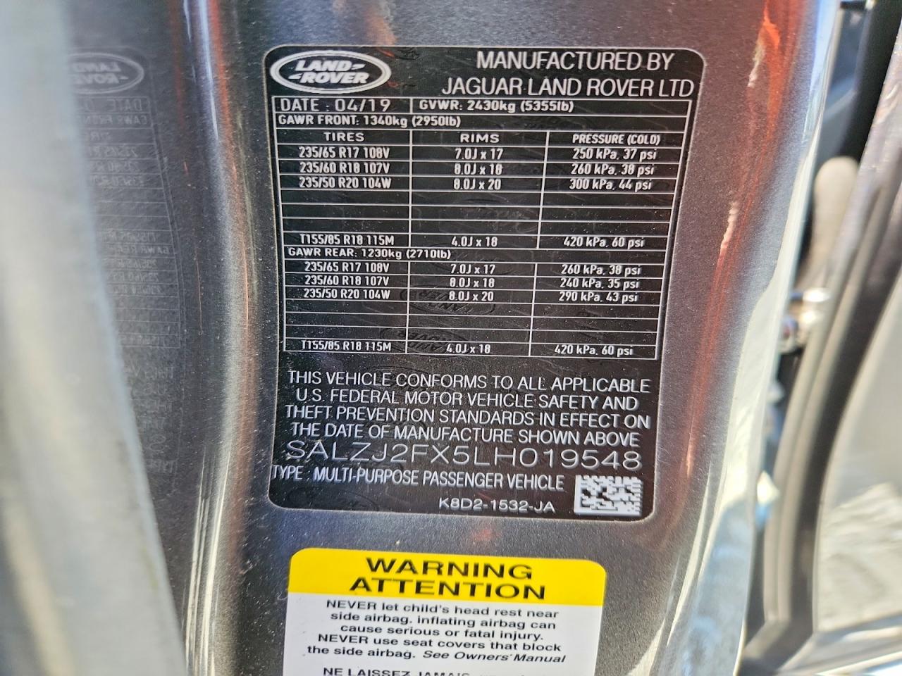 Land Rover Range Rover S